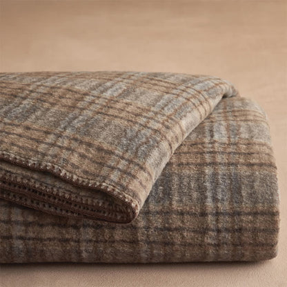 Ownkoti Classic Plaid Reversible Fleece Multi-Use Throw - image 21