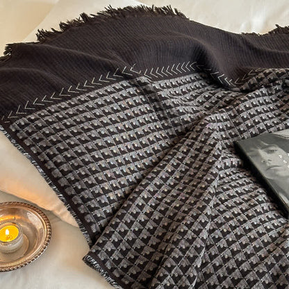 Ownkoti Vintage Cotton Jacquard Multi-Use Blanket - image 22