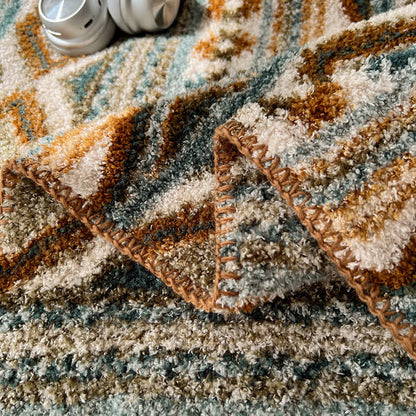 Ownkoti Bohemian Chic Fluffy Fleece Throw Blanket - image 6