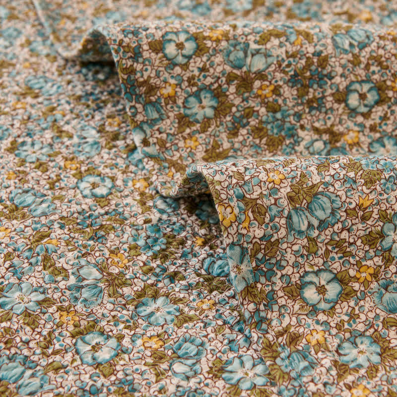 Ownkoti Cotton Ditsy Floral Quilted Bedspread Set(3PCS) - image 9