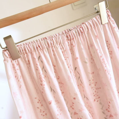 Ownkoti Oriental-inspired Striped Floral Cotton Loungewear - image 7