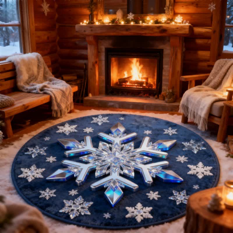 Ownkoti Christmas Inspires 3D Effect Rug - image 1