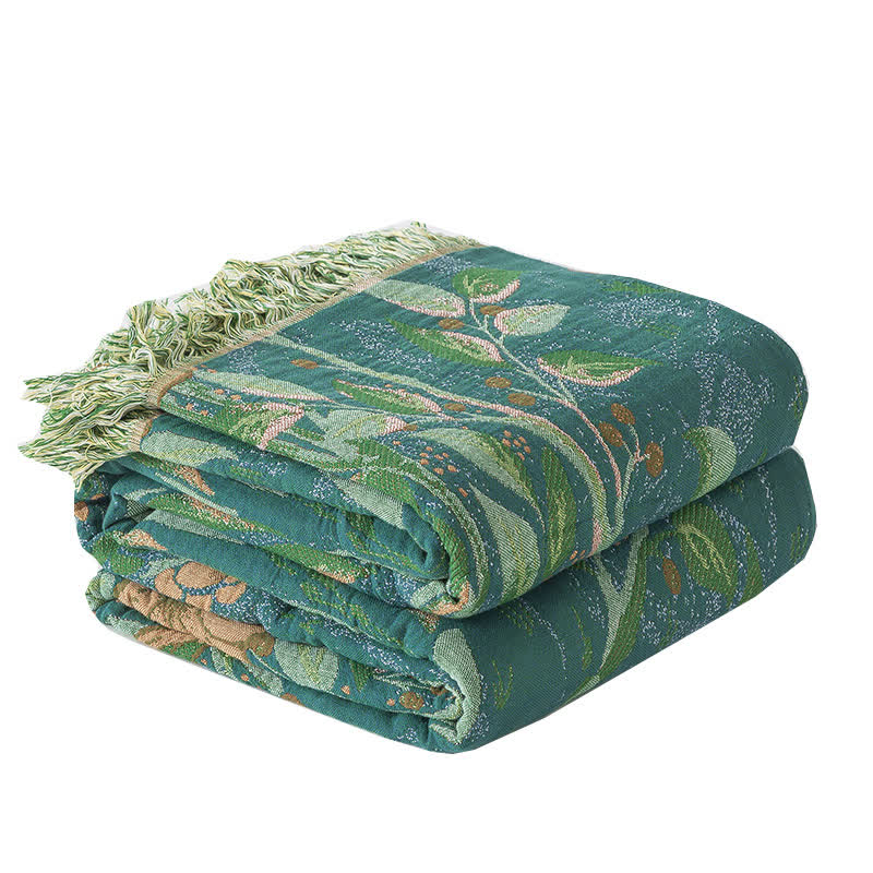 Ownkoti Lily Cotton Gauze Tassel Quilt - image 5