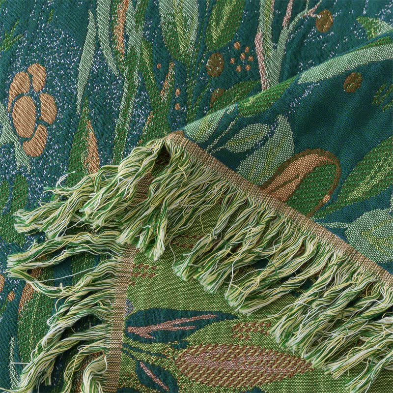 Ownkoti Lily Cotton Gauze Tassel Quilt - image 4