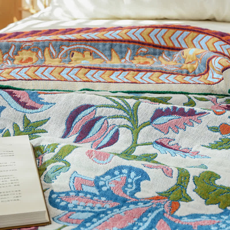 Ownkoti Floral Branch Pure Cotton Gauze Quilt - image 3