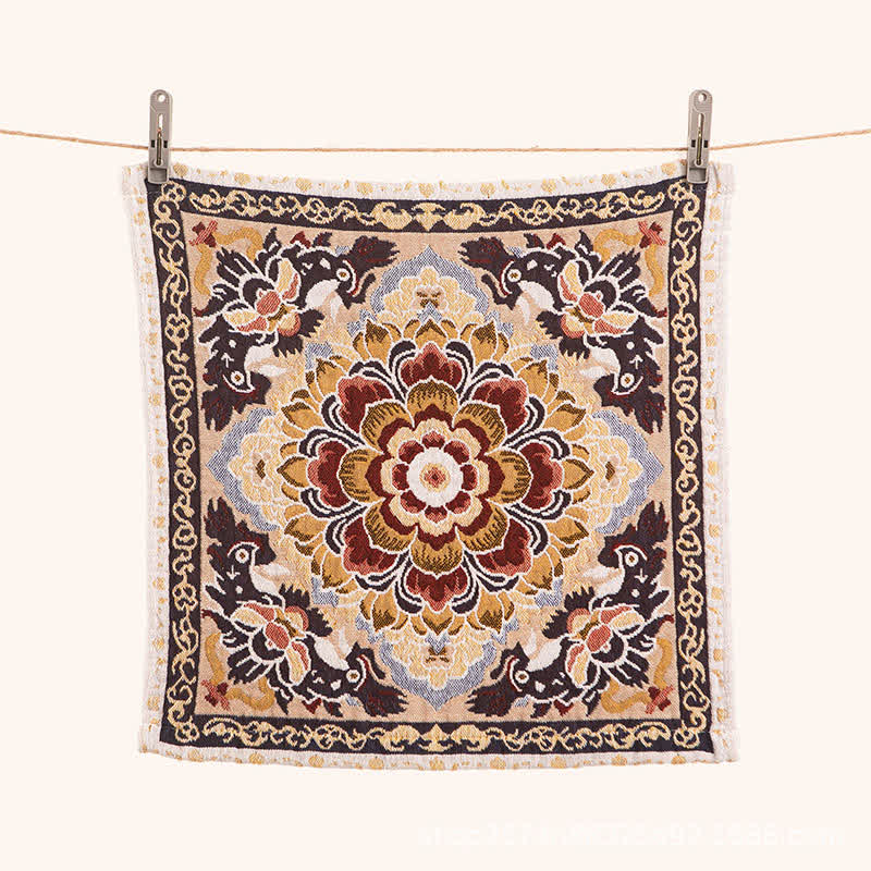 Ownkoti Retro Floral Cotton Kitchen Absorbent Towel - image 4