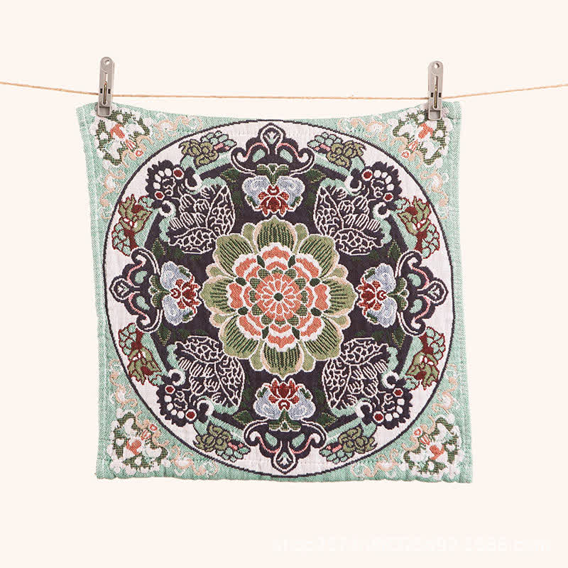 Ownkoti Retro Floral Cotton Kitchen Absorbent Towel - image 2