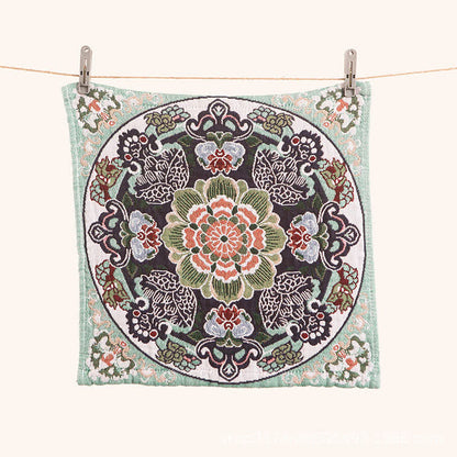 Ownkoti Retro Floral Cotton Kitchen Absorbent Towel - image 2