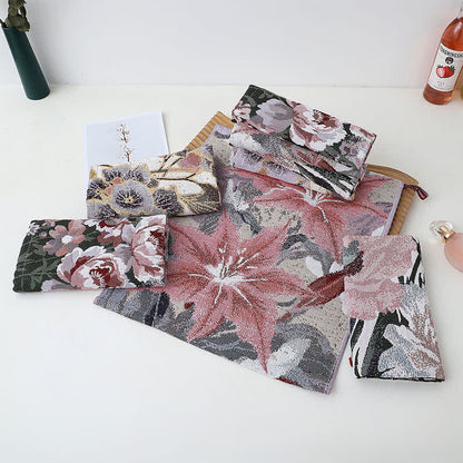 Ownkoti Luxurious Floral Cotton Kitchen Absorbent Towel - image 4