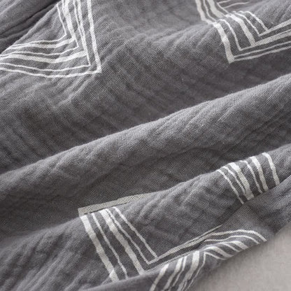 Ownkoti Unisex Diamond Cotton Kimono Loungewear Set - image 4