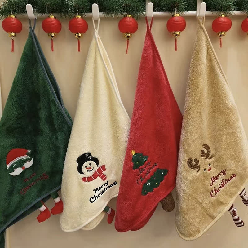 Ownkoti Christmas Holiday Gift Towels with Dangling Legs - image 1