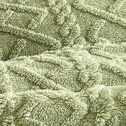 Ownkoti Jacquard Solid Color Comfy Fluffy Blanket - image 22