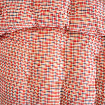 Ownkoti Cozy Plaid 100% Cotton Duvet Cover Set (3PCS) - image 4