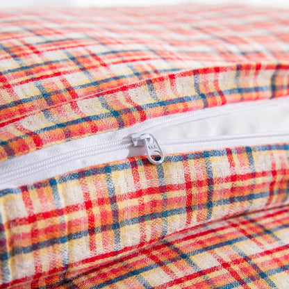 Ownkoti Cozy Plaid 100% Cotton Duvet Cover Set (3PCS) - image 6