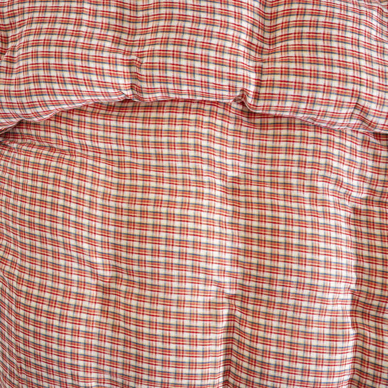 Ownkoti Cozy Plaid 100% Cotton Duvet Cover Set (3PCS) - image 4