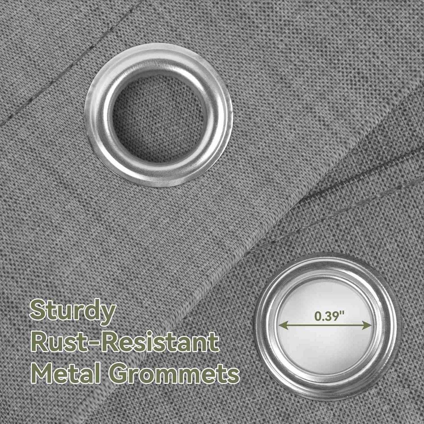 Ownkoti Solid Color Minimalist Tassel Shower Curtain - image 8