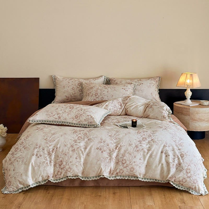 Ownkoti Pure Cotton Vintage Botanical Cotton Bedding - image 12