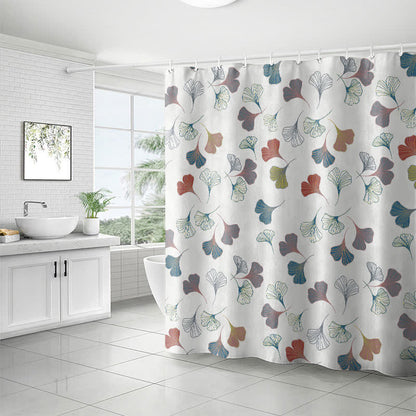 Ownkoti Elegant Ginkgo Leaf Shower Curtain - image 15