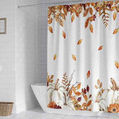 Ownkoti Pumpkin Harvest Print Shower Curtain - image 2