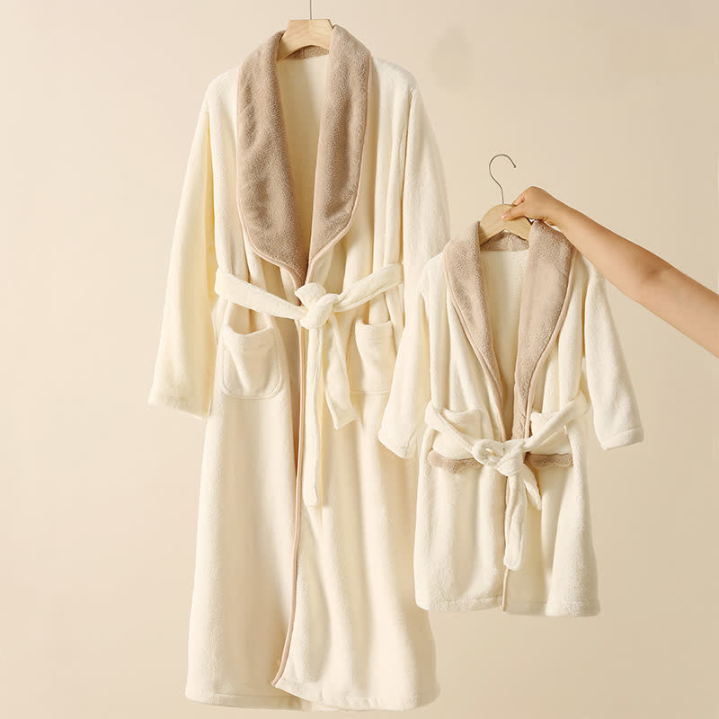 Ownkoti Matching Family Solid Plush Robe - image 0