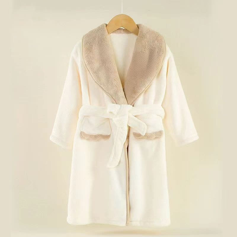Ownkoti Matching Family Solid Plush Robe - image 4