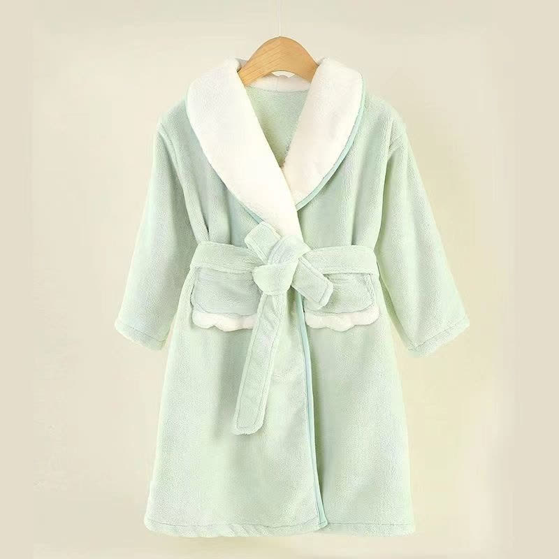 Ownkoti Matching Family Solid Plush Robe - image 14