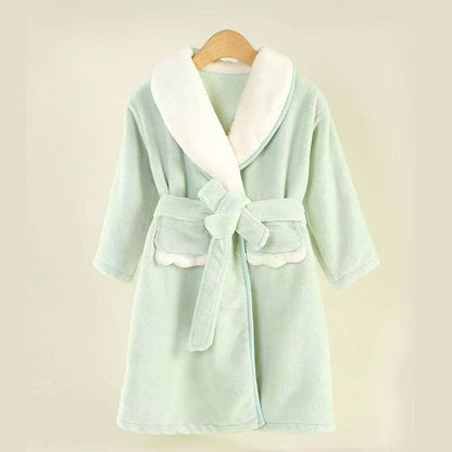 Ownkoti Matching Family Solid Plush Robe - image 14