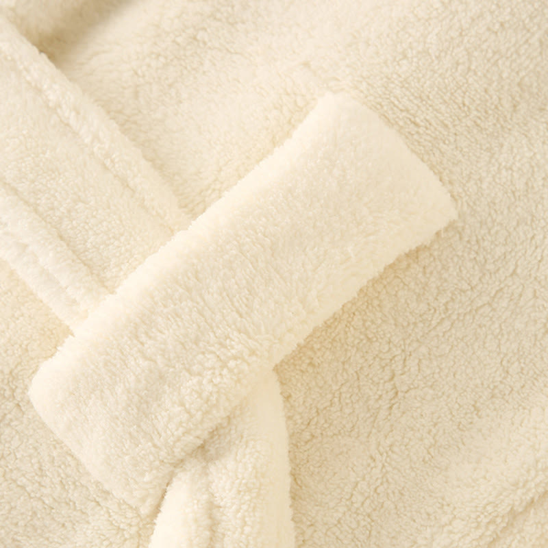 Ownkoti Matching Family Solid Plush Robe - image 8
