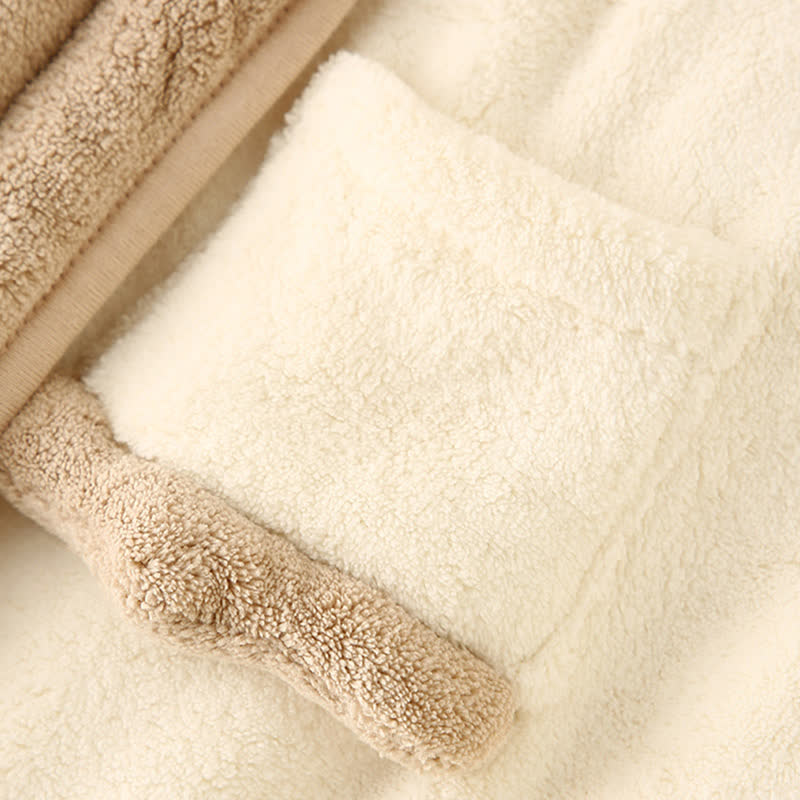 Ownkoti Matching Family Solid Plush Robe - image 9