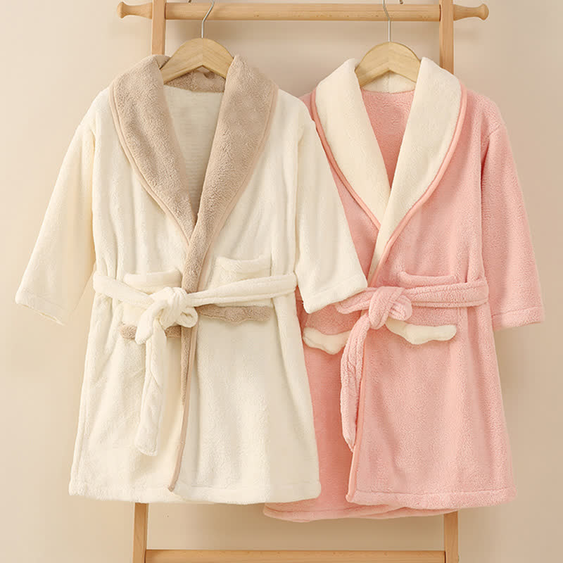 Ownkoti Matching Family Solid Plush Robe - image 2