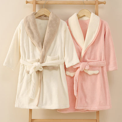 Ownkoti Matching Family Solid Plush Robe - image 2