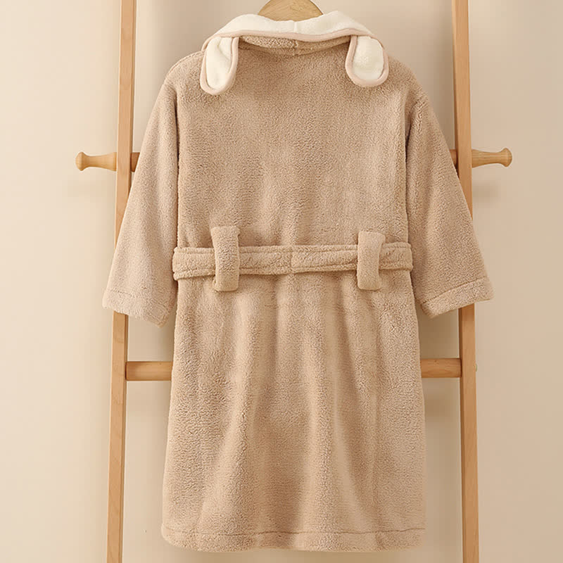 Ownkoti Matching Family Solid Plush Robe - image 17