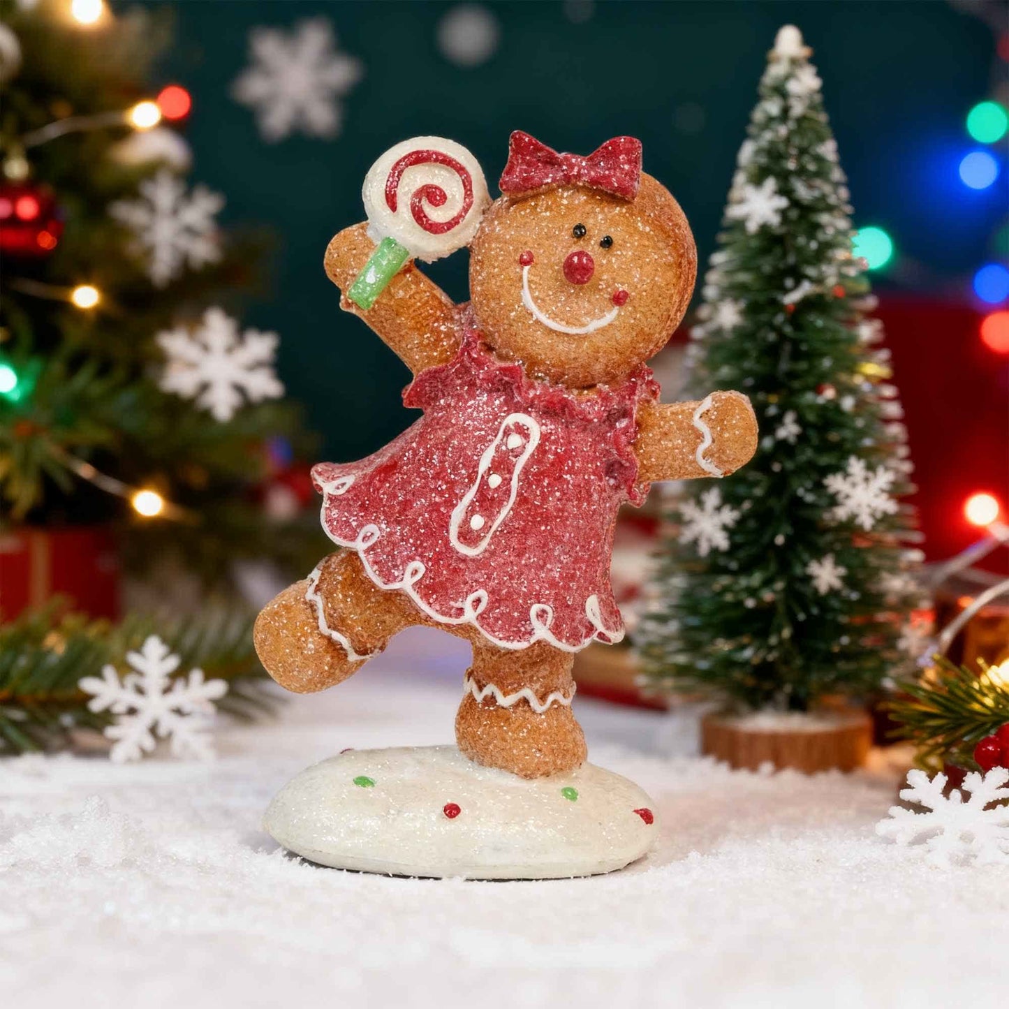 Ownkoti Candy Gingerbread Man Christmas Home Ornament - image 6