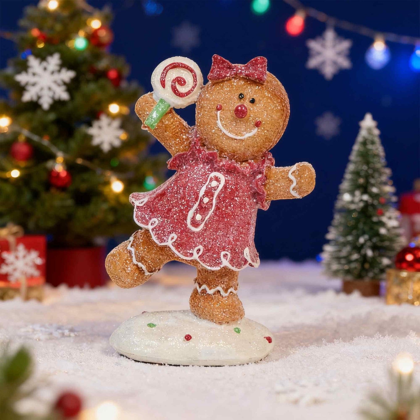 Ownkoti Candy Gingerbread Man Christmas Home Ornament - image 5