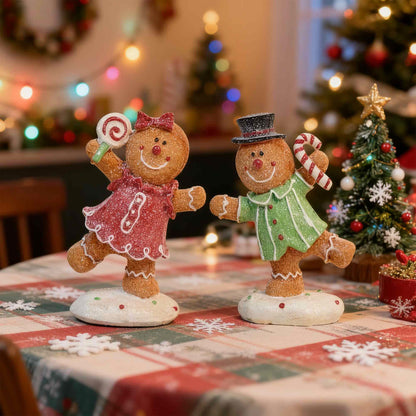 Ownkoti Candy Gingerbread Man Christmas Home Ornament - image 1
