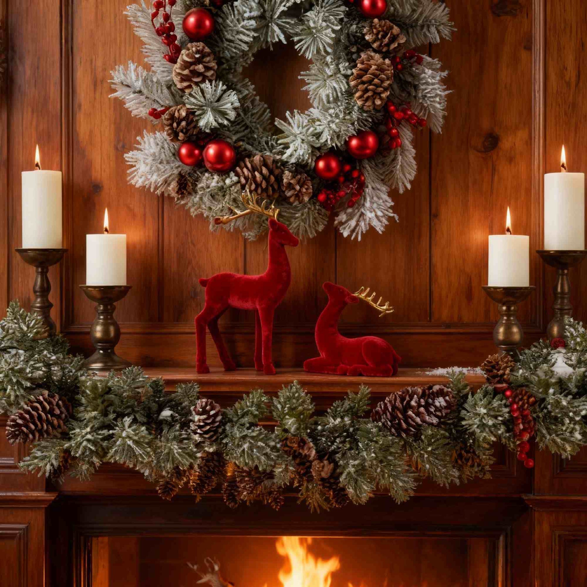 Ownkoti Christmas Reindeer Decor Home Ornament - image 4