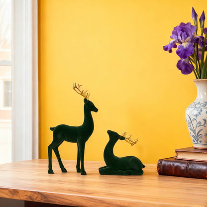 Ownkoti Christmas Reindeer Decor Home Ornament - Red - image 11