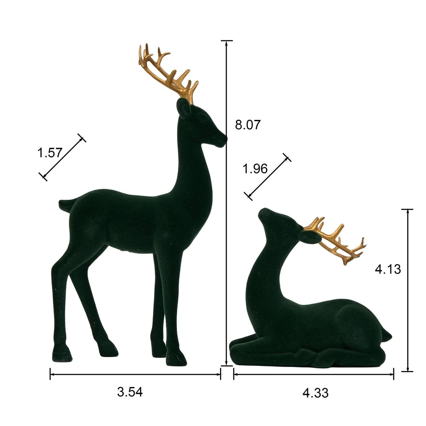 Ownkoti Christmas Reindeer Decor Home Ornament - image 13