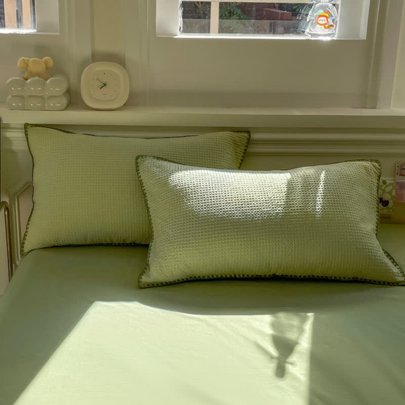 Ownkoti Waffle Textured Pure Cotton Bedding - image 7