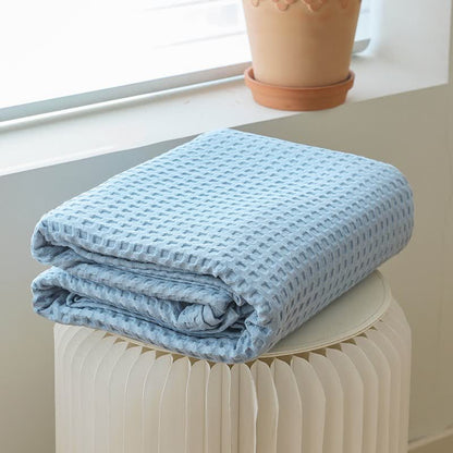 Ownkoti Solid Waffle Cotton Gauze Blanket - image 14