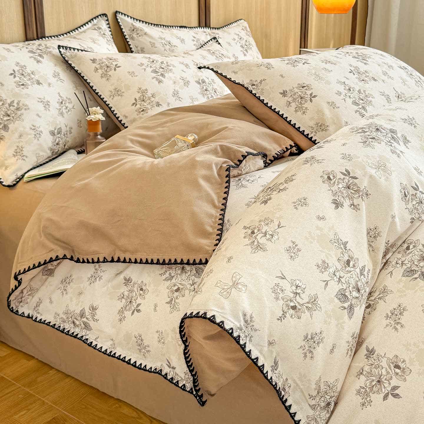 Ownkoti Floral Brushed Cotton Bedding Set - King - image 0