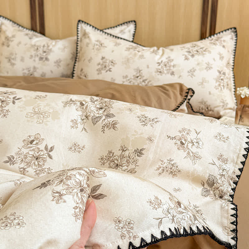 Ownkoti Floral Brushed Cotton Bedding Set - image 1