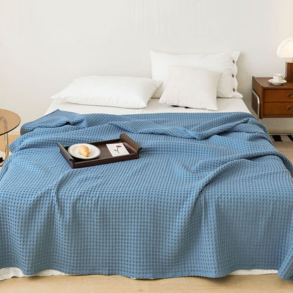 Ownkoti Solid Waffle Cotton Gauze Blanket - image 6