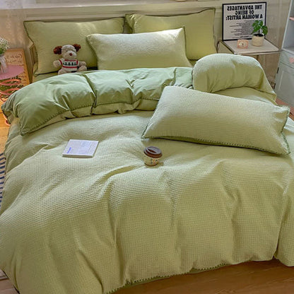 Ownkoti Waffle Textured Pure Cotton Bedding - image 1