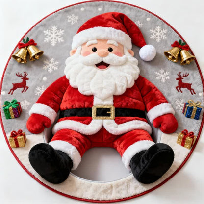 Ownkoti Christmas Santa Claus 3D Effect Rug - image 3