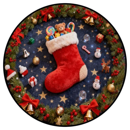Ownkoti Christmas-themed Stockings 3D Effect Rug - image 6