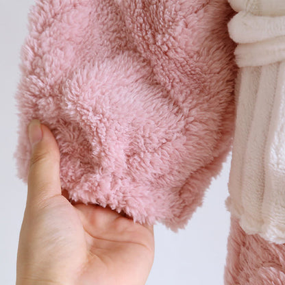 Ownkoti Diamond Textured Plush Button Nightgown - image 9