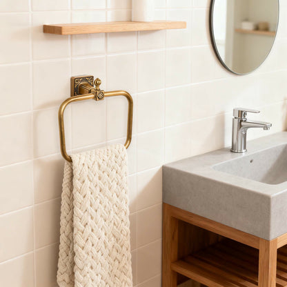 Ownkoti Modern Luxury Square Towel Holder - image 0