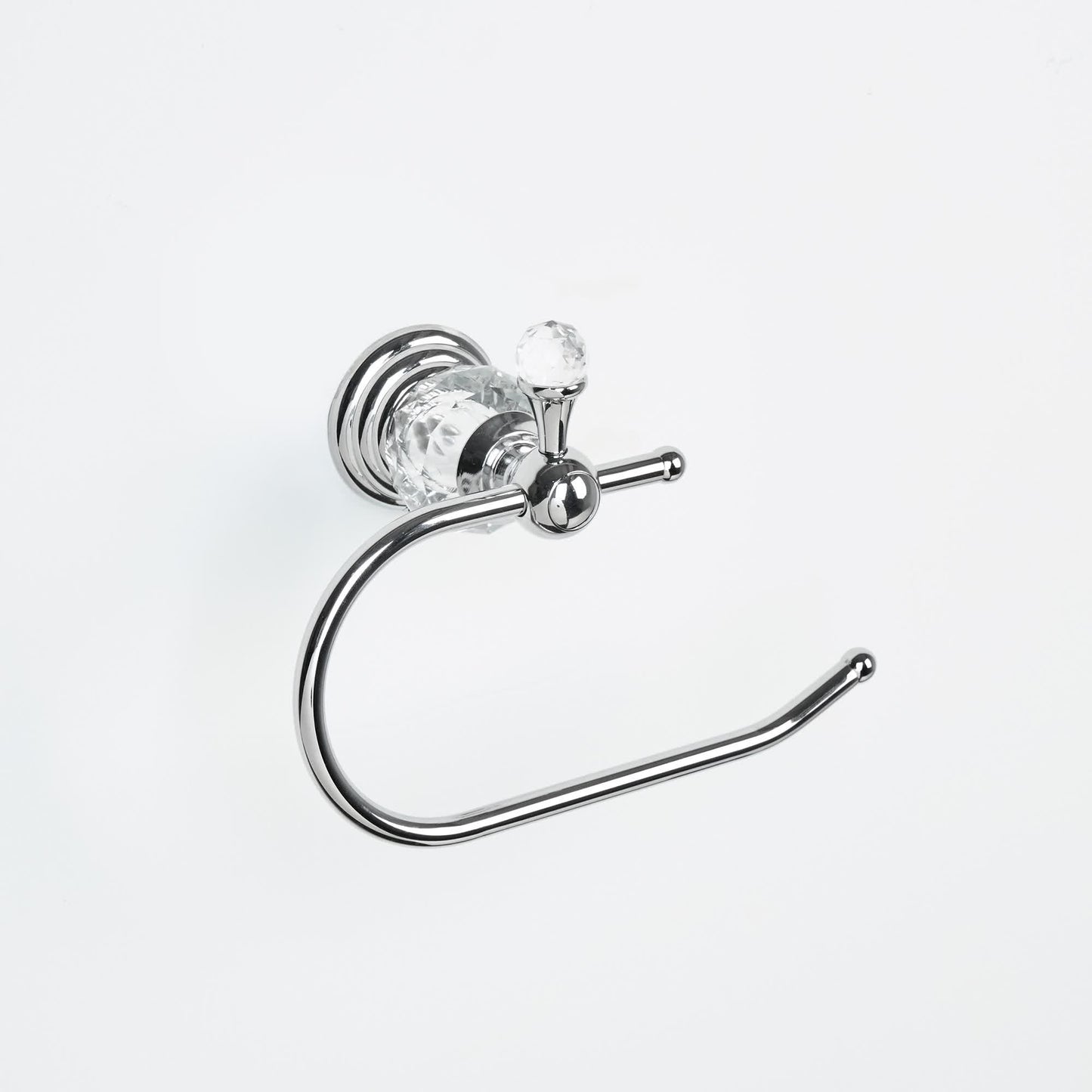 Ownkoti Modern Crystal Chrome Towel Holder - image 5
