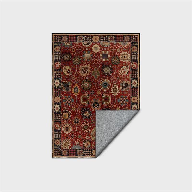 Ownkoti Vintage Persian Rectangle Washable Area Rug - image 4